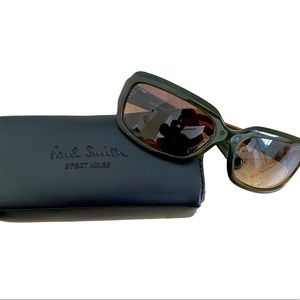 Paul Smith Spectacles * Green and Brown tortoise * Vintage Paul Smith *